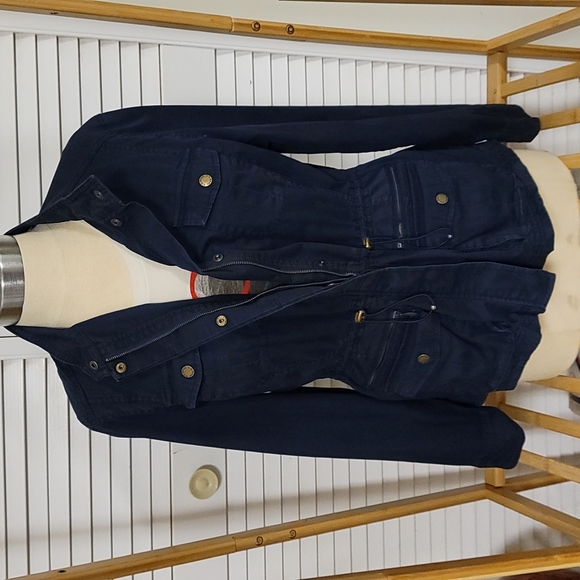 L.L. Bean Jackets & Blazers - L.L.Bean Blue Utility Jacket